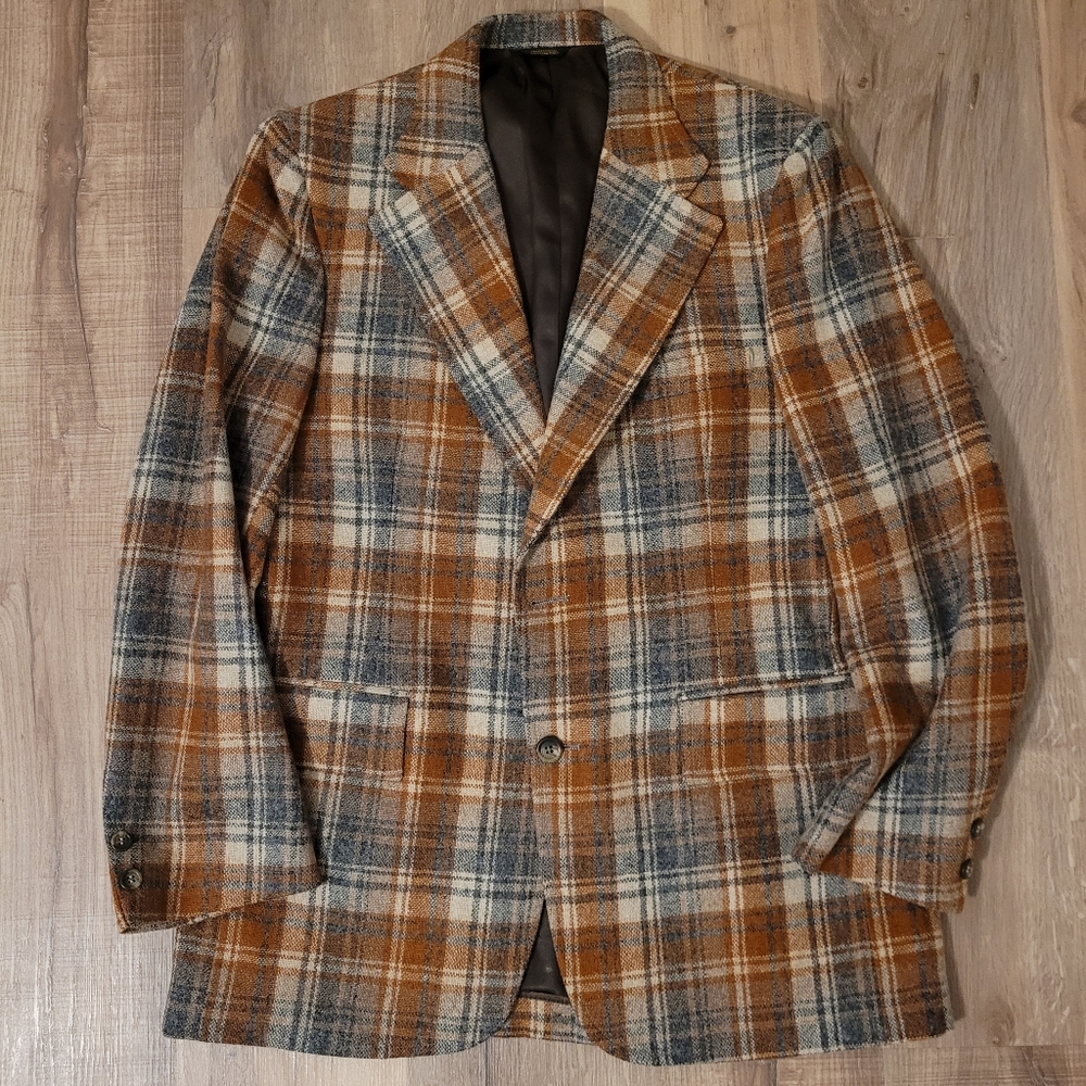 VINTAGE Ed Michtom Ivy League Sports Coat Size ~42R